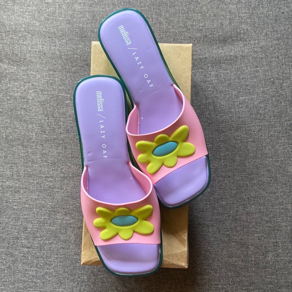 Lazy oaf sandals.
